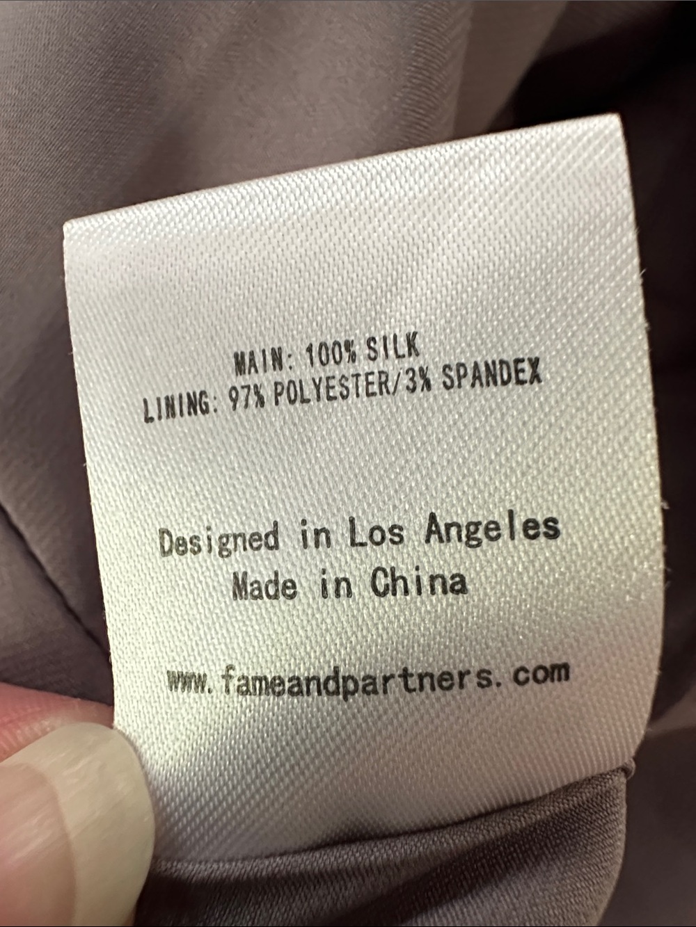 FAME AND PARTNERS The Armelle Wide Leg Shimmery Silver JUMPSUIT MID GREY(Z) - Picture 8 of 14